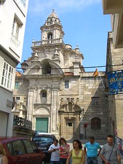 The church of San Domingo